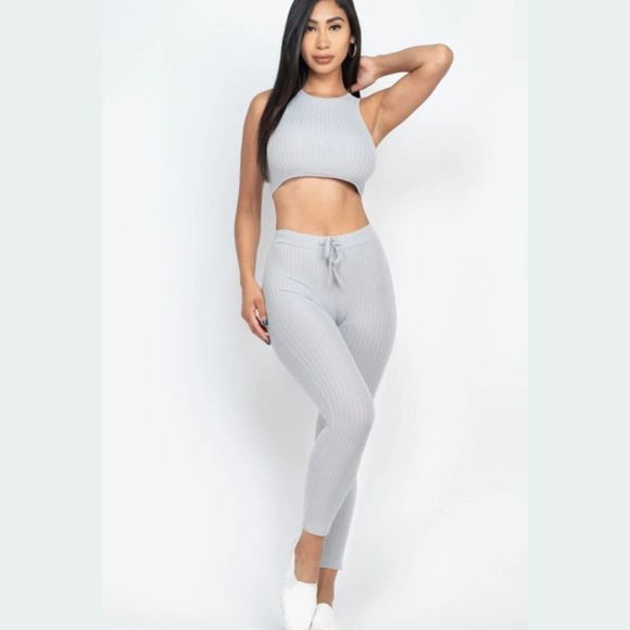 Luxe Feel Two Piece Set - Casual Luxe Set - Two Piece Set - Lounge Set - Picture 2 of 4